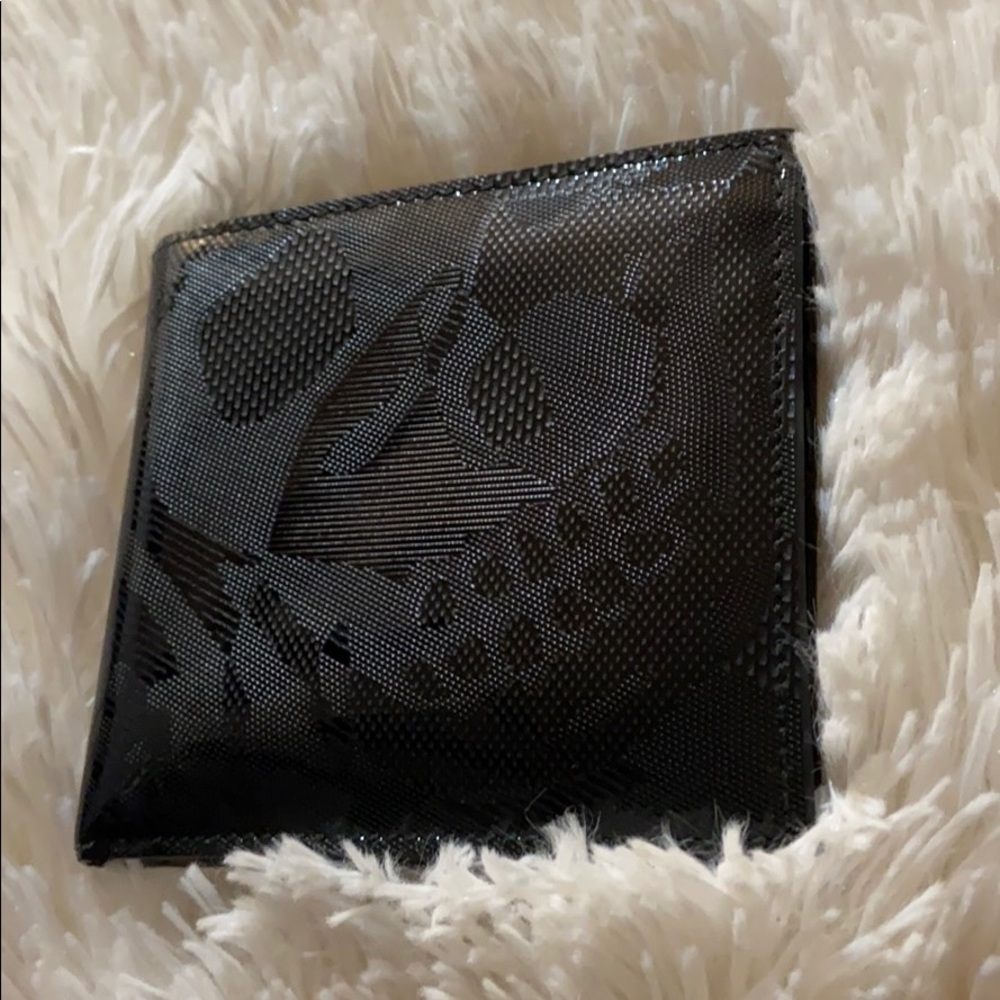 Alexander McQueen Unisex Leather Skull Bi-fold